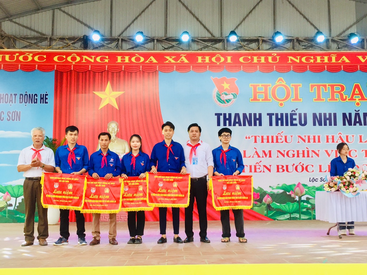 Xã Lộc Sơn tổ chức thành công Hội Trại hè Thanh Thiếu nhi năm 2023.